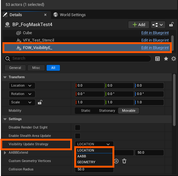 VisibilityEntityComponent