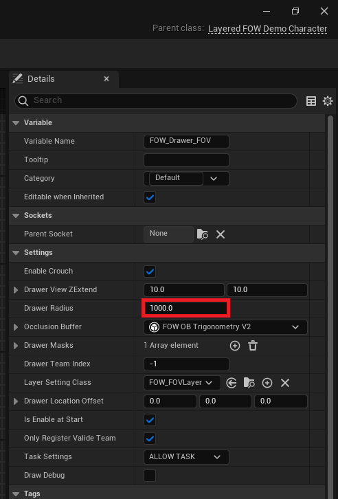 FOWHandler update pipeline