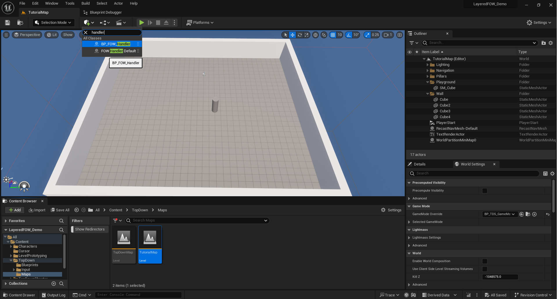 FOWHandler update pipeline