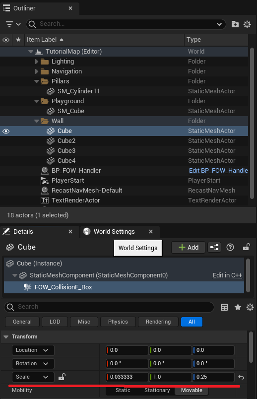 FOWHandler update pipeline