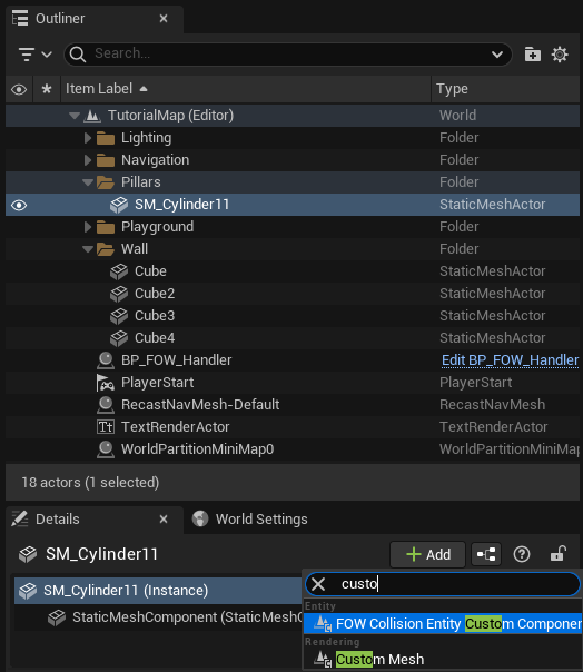 FOWHandler update pipeline