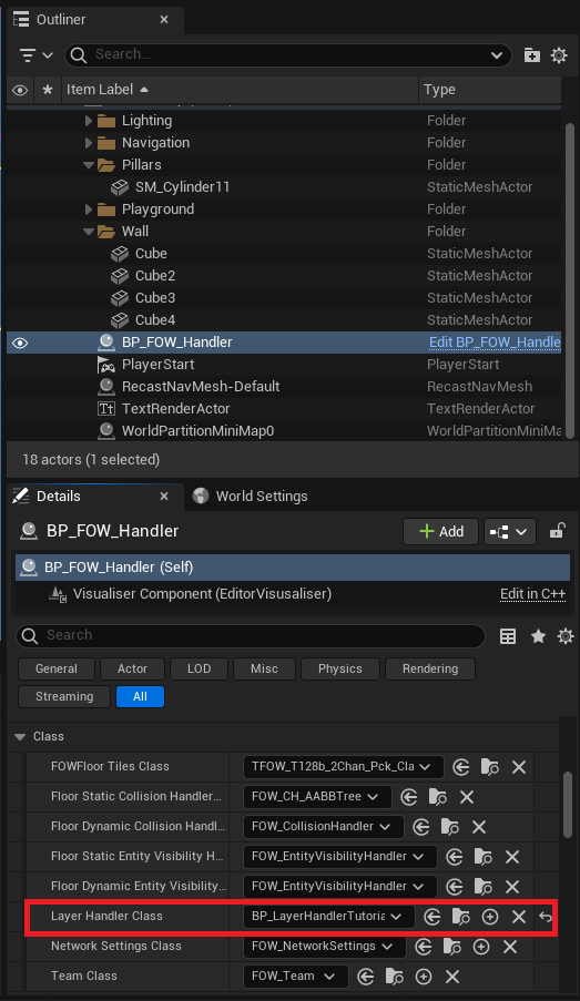 Change The Layer Handler