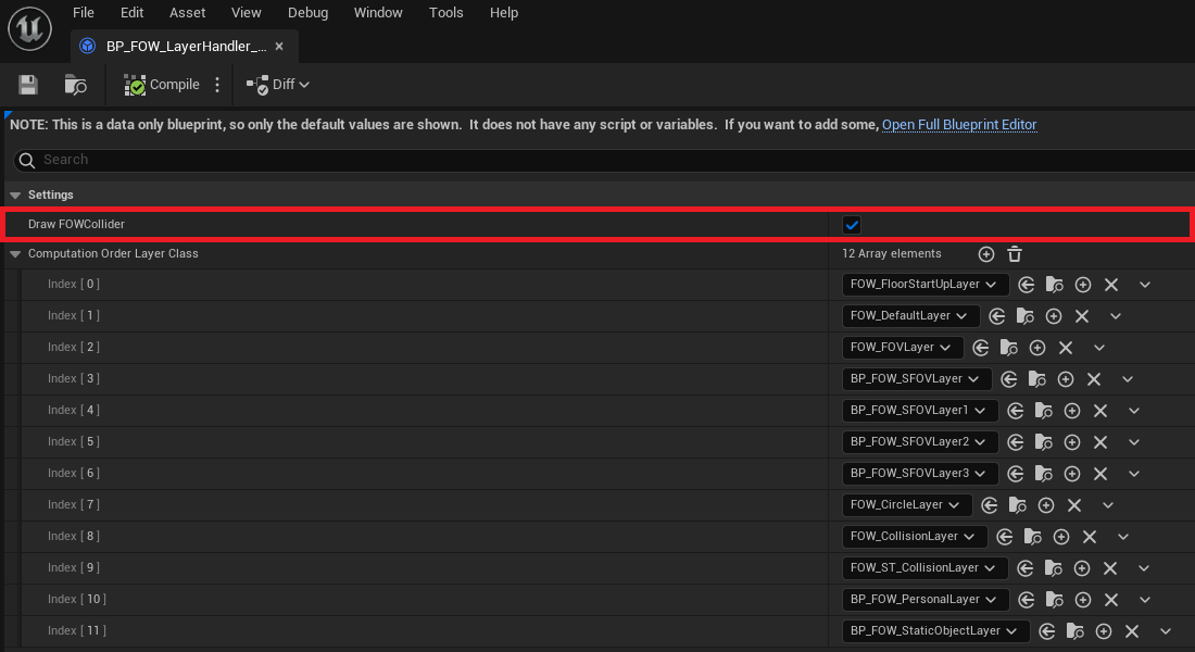 Layer Handler Draw Collider